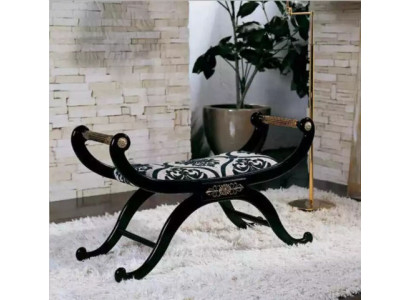 Upholstered bench Bench seat Designer Stool Seat furniture Classic Living room new