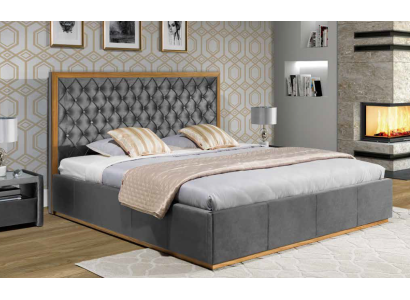 Design Beds Luxury Chesterfield Velvet Velvet Upholstery Bed Hotel Double