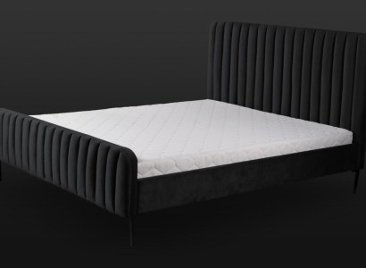 Double bed Bed Textile Furniture Beds Design Furniture Bedroom 120x200 Fabric