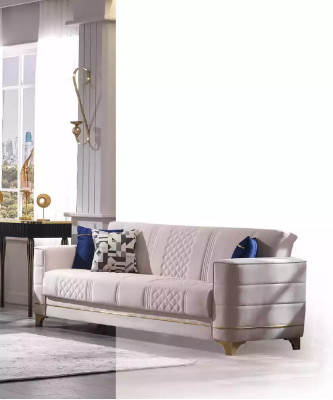 Blue e upholstery set 3+1+1 seater sofa set armchair sofa set 3 pieces