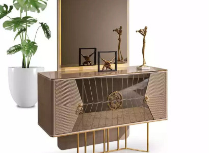 Dressing table Luxury Bedroom Cosmetic table Mirror table Chest of drawers Sideboard