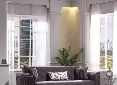 Gray Sofa Luxury 3-Seater Couch Living room Furniture Upholstery Couches Sofas