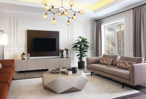 TV Wall Panel Cladding Wood Luxury TV Cabinet Living Room Wall TV Furniture