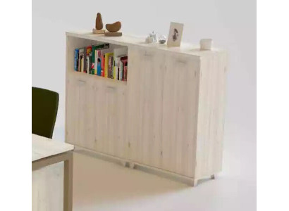 Wood Filing cabinet Modern Office furniture White Document Wardrobe Chest of drawers