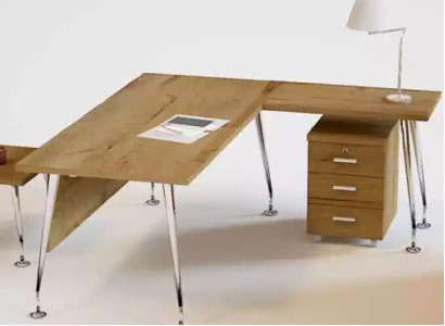 Classic Office furniture Designer Corner desk Work table Wood Furniture
