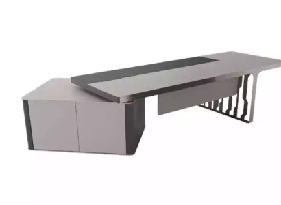 Modern desk office furniture study room furniture office desk gray