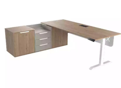 Chef Corner desk Office Room Furniture Design Practice Law Firm Furniture Beige