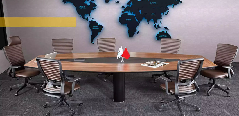 Conference table Large meeting table Noble designer furniture wooden furniture
