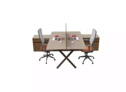 Office tables Workplace furniture Large Study room Modern Office furniture Wood