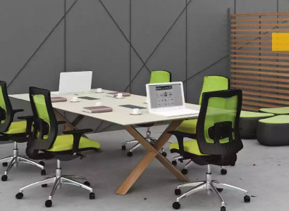 Large work table Office furniture Conference tables Furnishings Wood furniture Modern