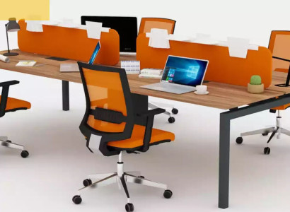 Large work table Office furniture Study room Furnishings Tables Writing desk