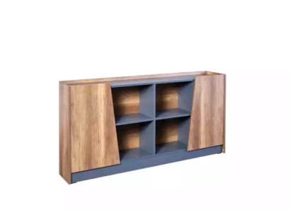 Study room Bookshelf Wardrobe Wood Shelf Display case Brown Modern