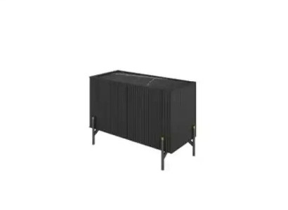 Chest of drawers Sideboard Office chest of drawers Design Furniture Wardrobe Lowboard Office Black