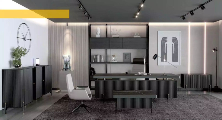 Chest of drawers Sideboard Office chest of drawers Design Furniture Wardrobe Lowboard Office Black