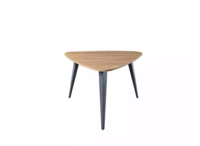 Triangular Coffee table Study room furniture Coffee table Wooden furniture Brown new