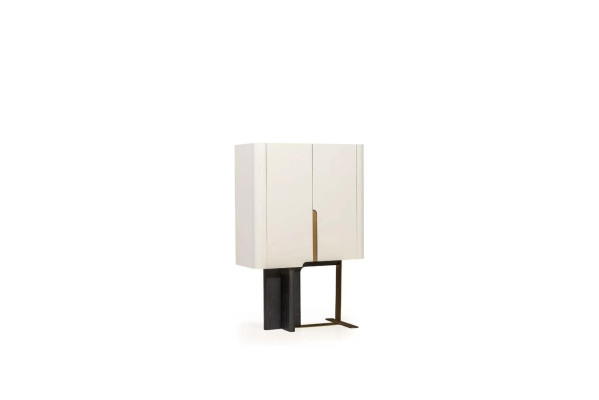 Wardrobe Wooden Cabinet Wood White Dining room Add-on Cabinet Modern Sideboard