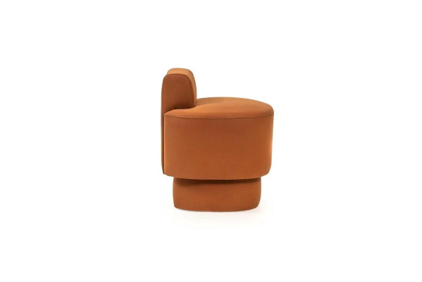 Stool Stool Upholstered Stool Orange Footstool Modern Seater Furniture