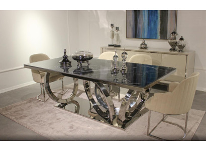 Modern Furnishings Set Luxury Furniture Dining table new 4х Chairs Design Sideboard
