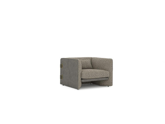 Luxury 2x Armchair Upholstered furniture Living room Furnishings Modern Coffee table new