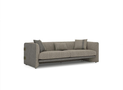 Sofa Three Seater Couch Gray Furniture Upholstered furniture Living room Furnishings new