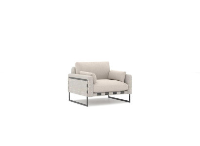 Modern Upholstery Fabric Textile Armchair Luxury Upholstered furniture Designer Living room