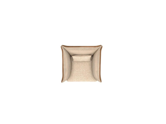 Luxury Modern Armchair Upholstered furniture Furnishings Living room Textile Upholstered Armchair