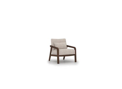 Luxury Wood Armchair Living room Textile Upholstered furniture Design Furnishings new