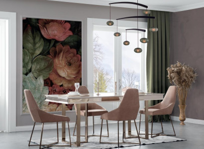 Dining set dinette Dining room Dining table Chairs Set 7pcs Wood White Table