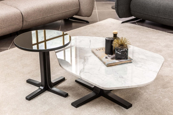 Group Coffee tables Coffee table and side tables set 2 pieces luxury tables