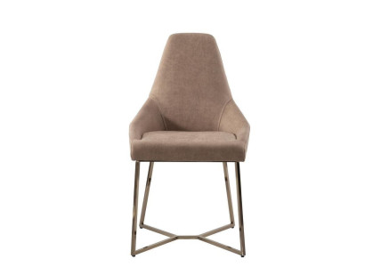 Dining chairs Chairs Kitchen chairs Dining room Fabric Beige Set 6pcs