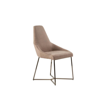 Dining chairs Chairs Kitchen chairs Dining room Fabric Beige Set 6pcs