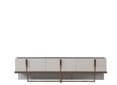 Sideboard TV stand TV cabinet Lowboard Wood Modern White Table Living room