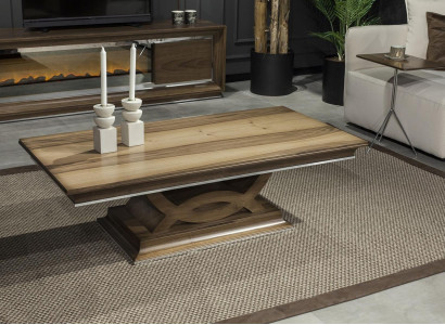 Column Coffee table Brown Table Living room Side tables Sofa table Wood