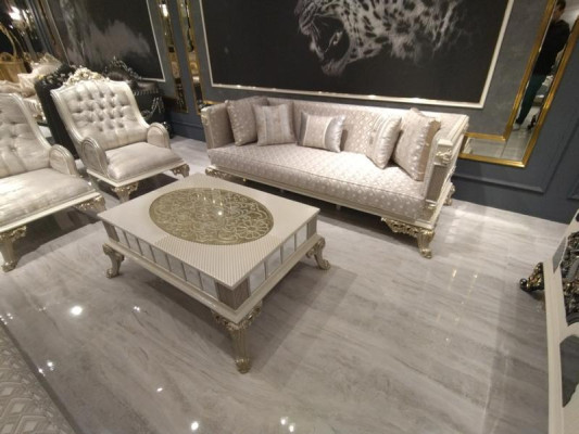 Modern sofa set set 5 pieces luxury living room set 3+3+1+1+coffee table new