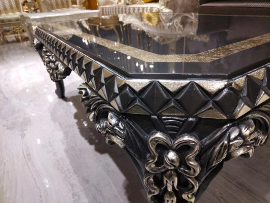 Design Mebel Living room Sofa set set 2x Sofa + 2x Armchair + Coffee table Set