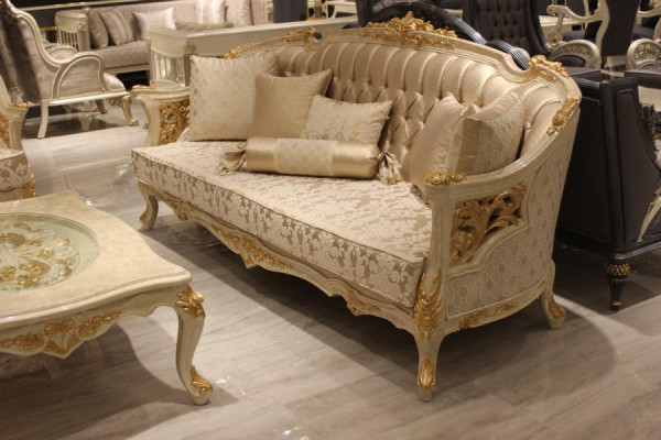 Luxury Sofa set Set Living room Sofa set Sofa set 3+1+1+Coffee table