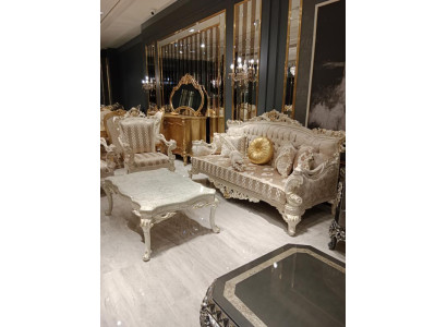 Designer Living room Set 2x 3 Seater Sofas exclusive s Living room Set