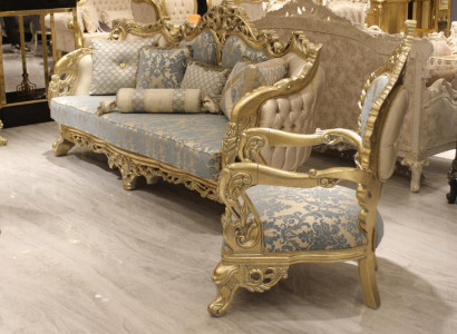 Sofa set 3+1 Seater Armchair Suite Chesterfield Relax Armchair Furniture