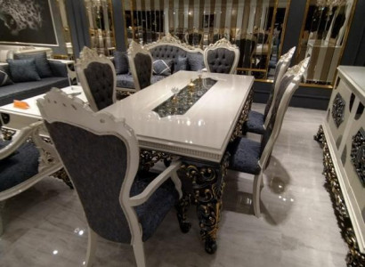 Great Dining room Set Stylish Dining table 4 Chairs Elegant Set new