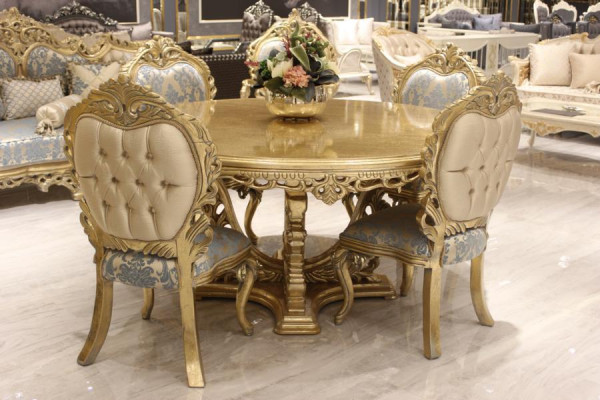Designer Complete 4x Chairs Set Dining room Designer Wood Chair Suite Set new