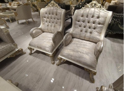 Exquisite Living room Armchair Living room Furniture Deluxe Armchair seating