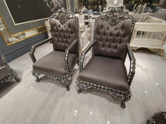 Luxurious Comfort able Living room Armchair modern Armchair Stylish Brown