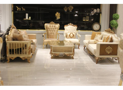 Coffee table 120x90cm Design Furniture Sofa table Side table Wooden table Living room