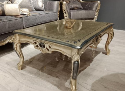Classic r Coffee table Living room Furniture elegant Coffee table Gold new