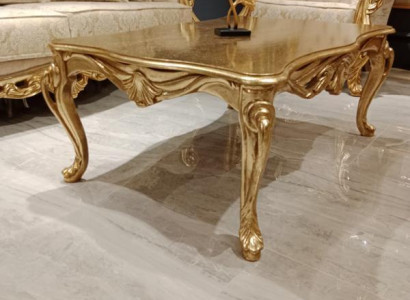 Coffee table Tables Chesterfield Table Design Luxury Furniture Gold Wood Living room new