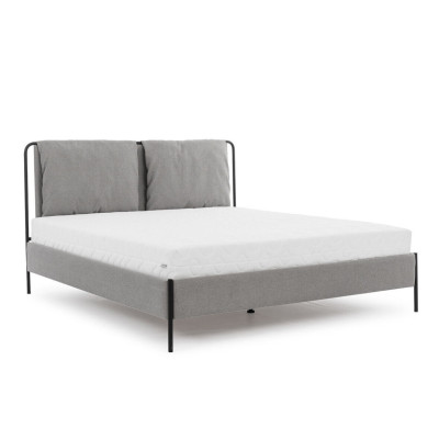 exclusive s Bedroom Double bed Metal Frame Modern Stool Luxury Furniture