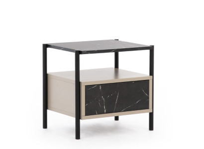 Bedroom Designer Night Console Designer Wood Bedside table Noble Furniture