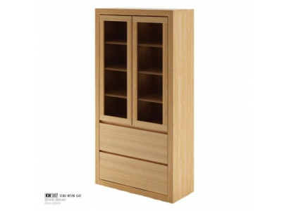 Modern Showcases Wardrobe Display case Handcraft Solid Wood Cabinets Solid Wood Oak