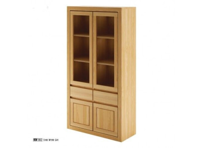 Modern Display Case Showcases Wardrobe Handcraft Solid Wood Cabinets Solid Wood Oak