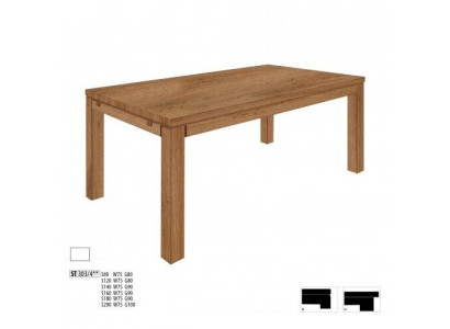 Modern Table Dining table Wood Wooden table Dining room Living room table Solid wood new